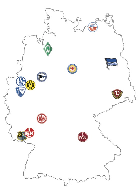 Standortkarte Lernzentren