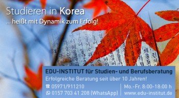 Studieren in Korea