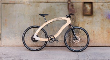 Das wood-e-bike – ein Fahrrad aus Eschenholz mit Elektroantrieb