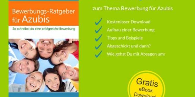 Bewerbungs-Ratgeber für Azubis