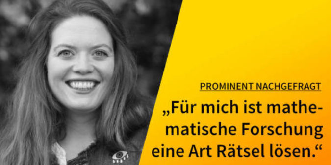 5 Fragen — 5 Antworten: mit Jun.-Prof. Franziska Jahnke